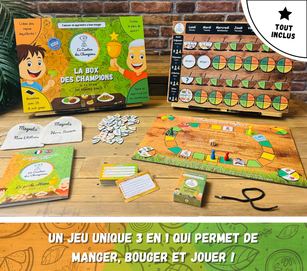 La Cantine des Champions : le jeu
