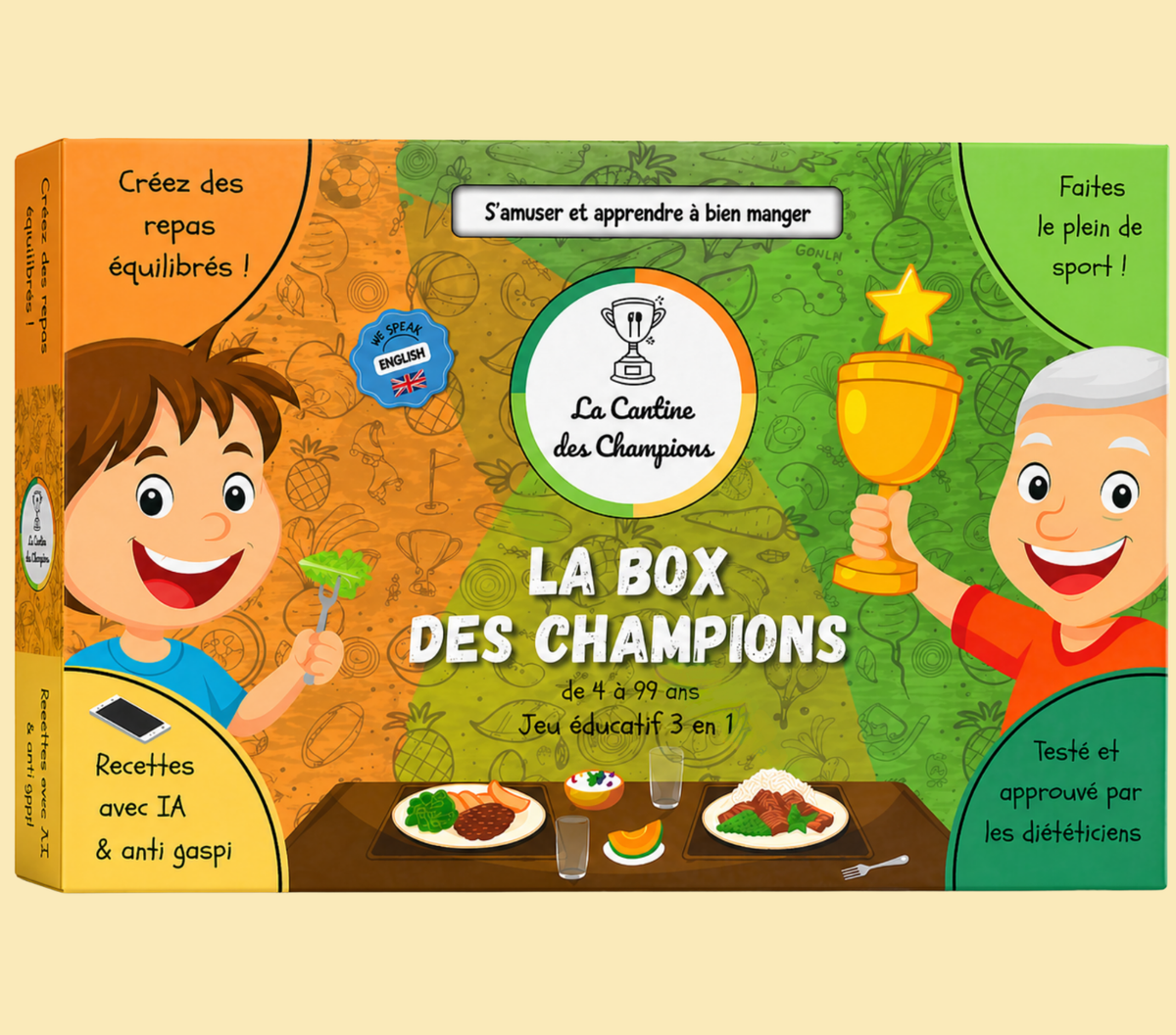 La Cantine des Champions : le jeu