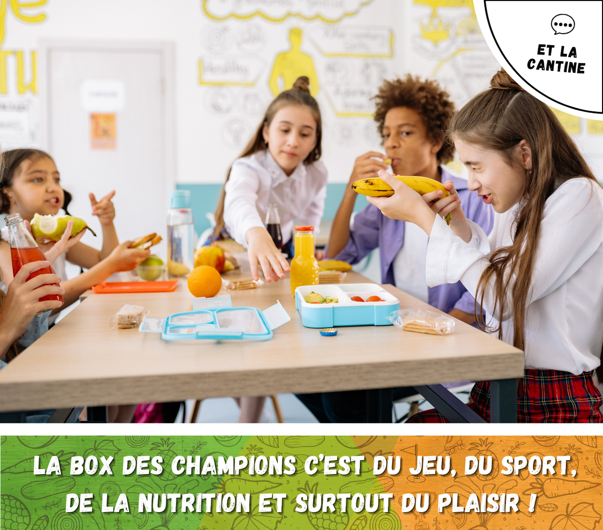 La Cantine des Champions : le jeu